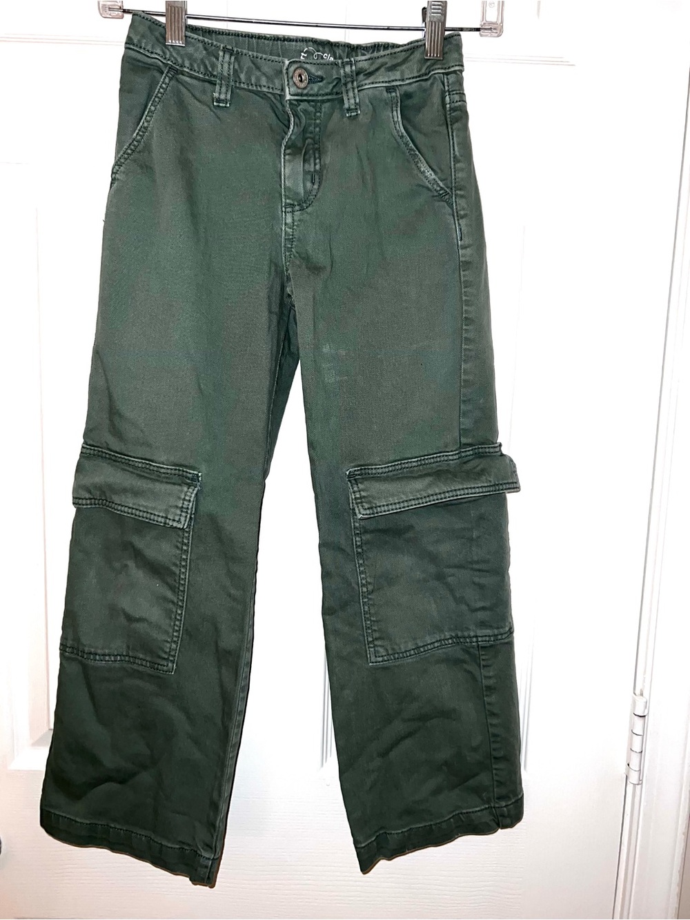 art class Kids Cargo Jeans in Dark Green
